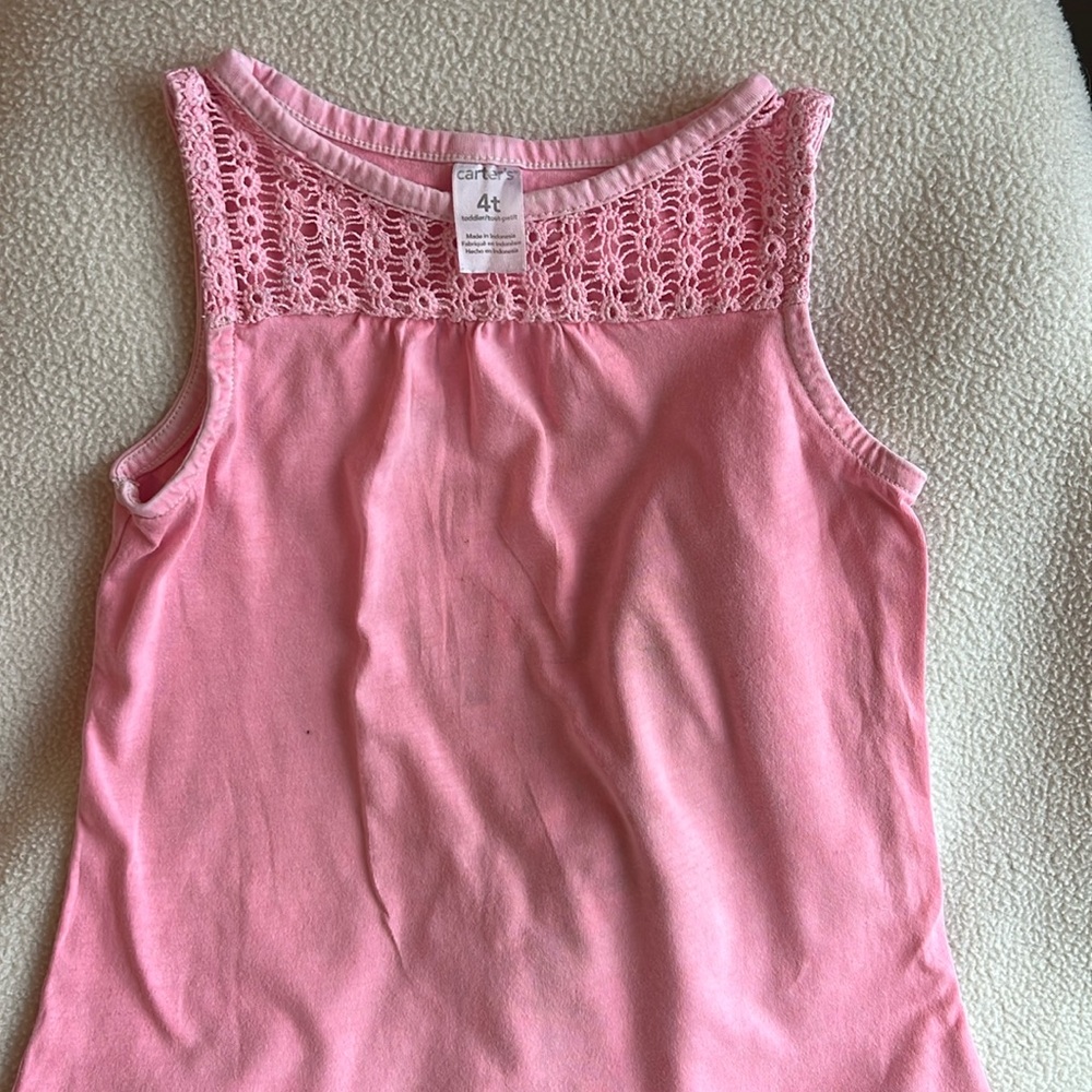 Carter t- shirt size 4T